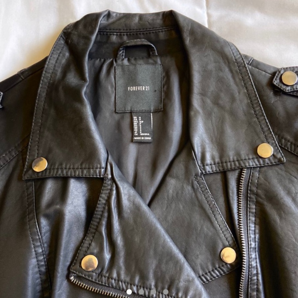 Black Pleather jacket